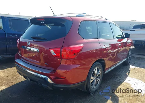 2017 Nissan Pathfinder Sl из США, поврежденный, VIN 5N1DR2MN2HC905094